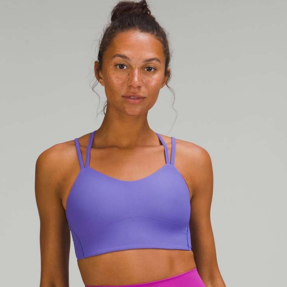 Like a Cloud Longline Bra Light Support Ribbed, D/DD Cup 10